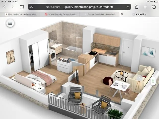 Apartment Gallery Mont Blanc 생제르베레뱅 프랑스